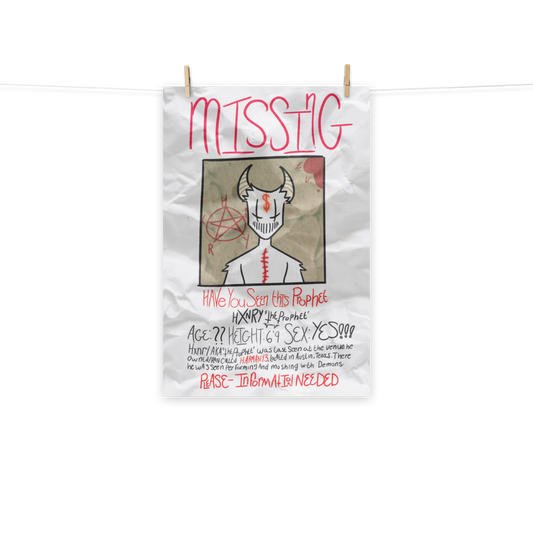 Missing: The Prophet Poster